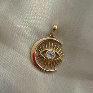 Watchful Eye Moon Amulet Awe Inspired